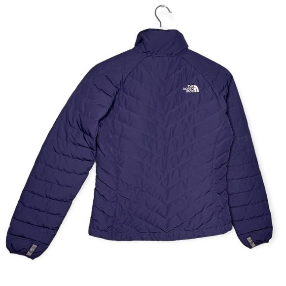 The North Face Women’s 550 Flare Goose Down Full Zip Jacket Dark Purple Blue XS‎ - Picture 2 of 12
